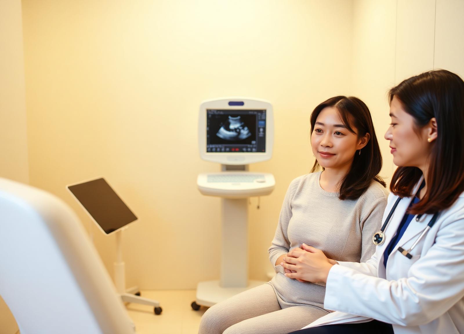 Bác sĩ siêu âm phụ khoa tại Phòng khám Thịnh An